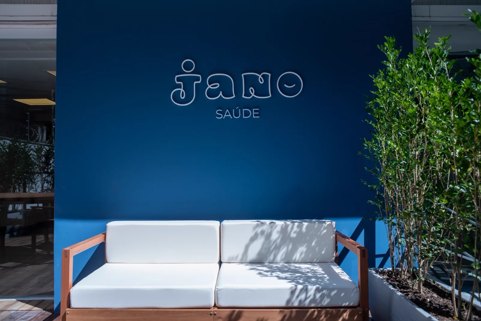 Área externa para cuidadores